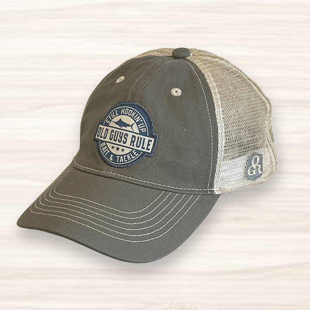 Old Guys Rule -Hookin' Up Trucker Hat