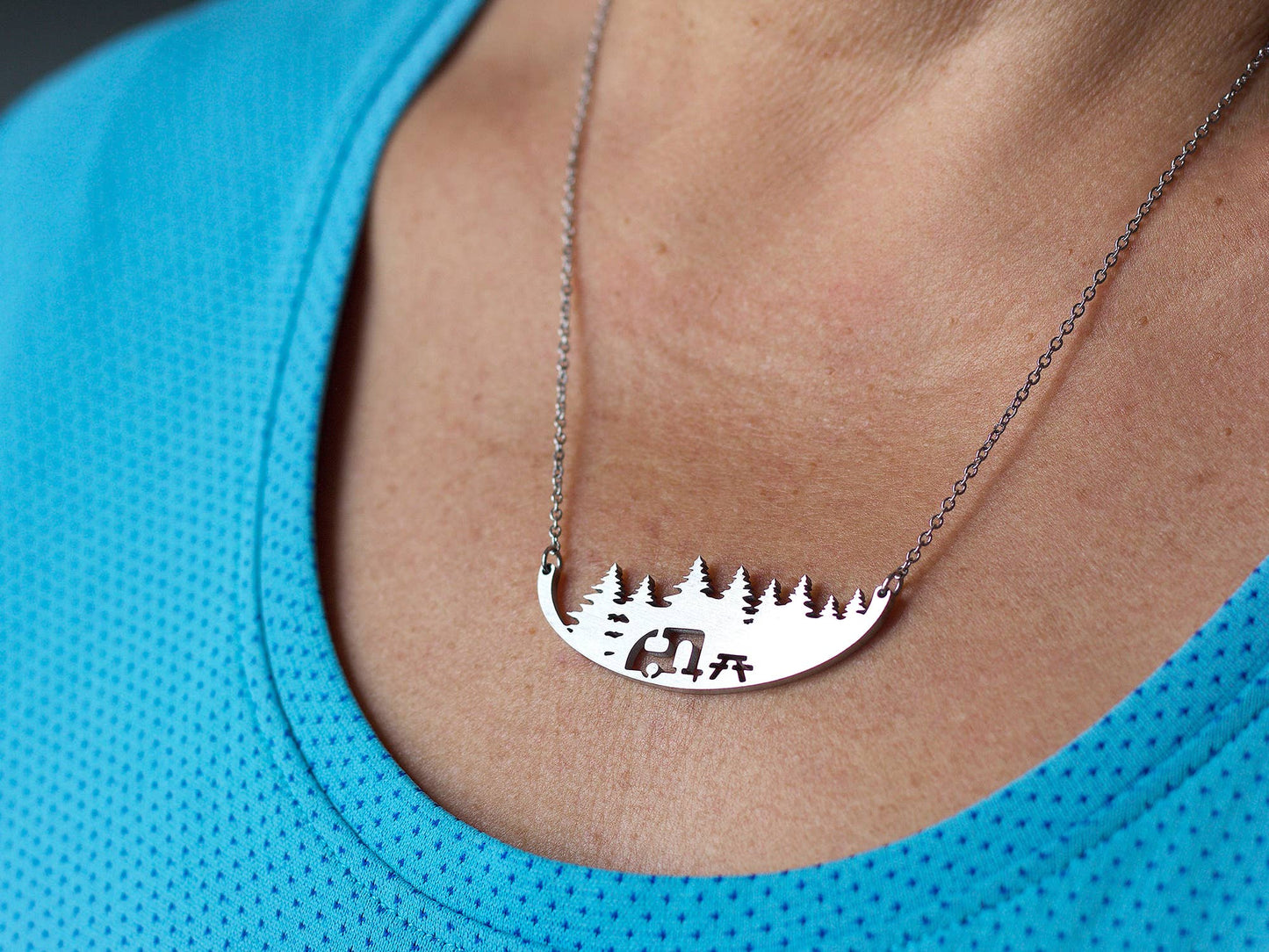 Camper Stainless Steel Necklace