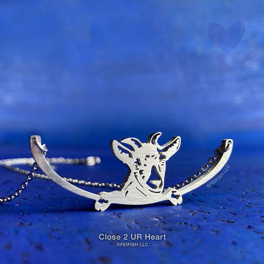 Goat Stainless Steel Necklace
